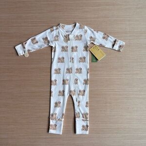 🆕 M+A by Monica + Andy Organic Cotton Gender Neutral Baby One-Piece Coveralls
